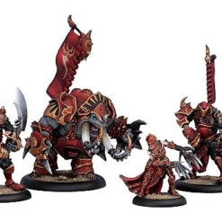 Skorne: Warpack Box Set (1 Master Tormentor Morghoul WL & 1 Titan Gladiator HW & 2 Cyclops Savage LW) - PIP-74056 *Udsalg*[Plastic Box Set] [875582010996]