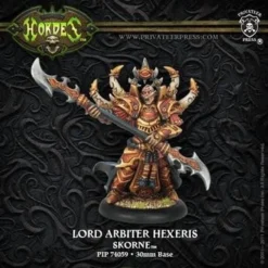 Skorne: Lord Arbiter Hexeris - Epic Warlock (1) - PIP+74059[Metal Blister Pack] [875582011023]