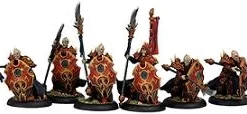 Skorne: Praetorian Karax - Unit (1 Leader & 5 Grunts) - PIP-74032[Metal Box Set]