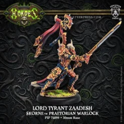 Skorne: Lord Tyrant Zaadesh - Warlock (1) - PIP+74099[Metal Blister Pack] [875582018893]