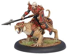 Skorne: Praetorian Ferox - Cavalry (1 Grunt) - PIP+74026[Metal Blister Pack]