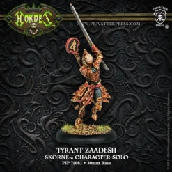 Skorne: Tyrant Zaadesh - Character Solo (1) - PIP+74081[Metal Blister Pack] [875582013485]