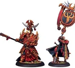 Skorne: Tyrant Commander & Standard - Unit (1 Tyrant & 1 Standard Bearer) - PIP+74043[Metal Blister Pack] [875582005909]