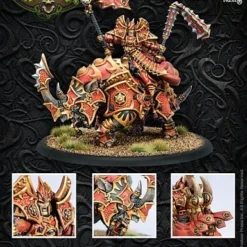 Skorne: Xerxis, Fury Of Halaak - Epic Cavalry Battle Engine Warlock (1) - PIP-74082[Metal & Resin Box Set] [875582013737]