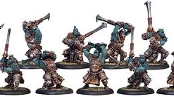Trollbloods: Trollkin Fennblades - Unit (1 Leader & 9 Grunts) - PIP-71042[Plastic Box Set] [875582005459]
