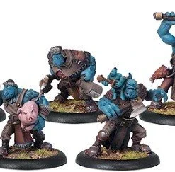 Trollbloods: Trollkin Scouts - Unit (1 Leader & 5 Grunts) - PIP-71048[Metal Box Set] [875582008542]